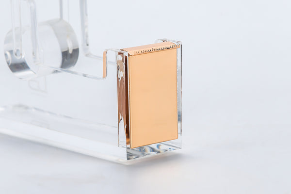 Acrylic Tape Dispenser (Gold, Rose Gold)