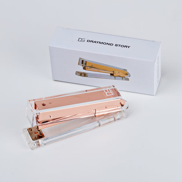 Acrylic Stapler (Gold, Rose Gold,Colorful,Silver,Blue,)