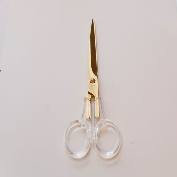 Acrylic Scissors (Gold, Rose Gold, Iridescent)