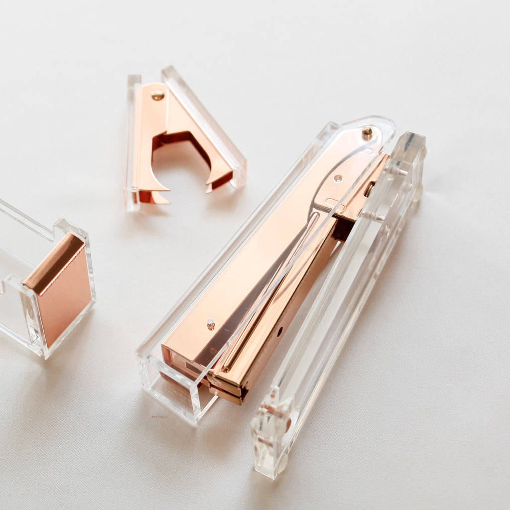 Clear Stapler And Staple Remover - ApolloBox