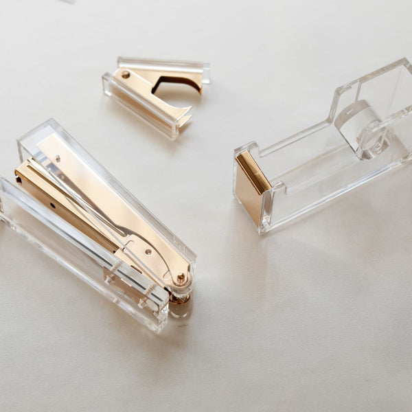 Stapler, Staple Remover and Tape Dispenser Set