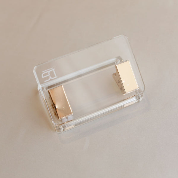 Acrylic 2-Hole Punch(Gold ,Rose Gold)