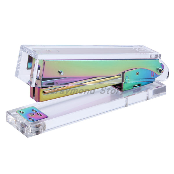 Acrylic Stapler (Gold, Rose Gold,Colorful,Silver,Blue,)