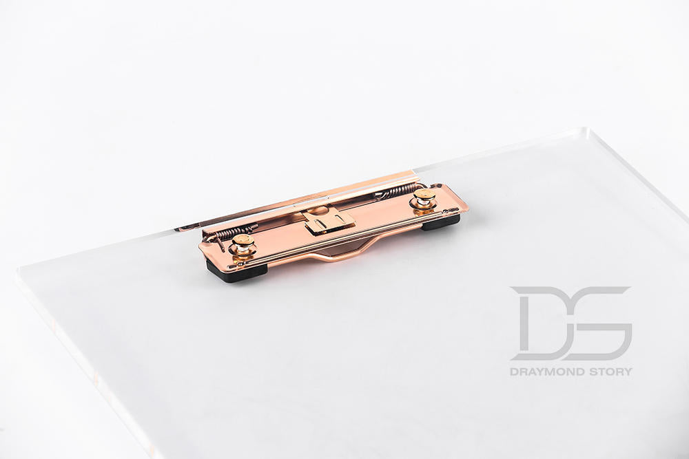 Acrylic Clipboard (Gold,Rose gold)