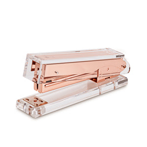 Rose Gold Stapler With Staples transparent Brass Staplerrose Gold